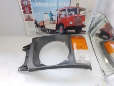 AUTOCARRI OM 40 - 50 - 60 NC - FANALE ANTERIORE SX COMPLETO DI CORNICE ARIC