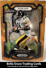 2023 Panini Prizm Jerome Bettis #251 Pittsburgh Steelers Lazer NFL Football