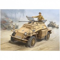 Hobby Boss - Sd.Kfz. 222 Leichter PanzerspäHwagen 2Cm - 1:35 - 297 Teile