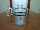 VTG Pyrex Glass Percolator Stovetop Coffee Pot 9 Cup Model 7759-B NO INSIDES