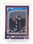 MICHAEL PENIX JR. 2024 DONRUSS RATED ROOKIE SEASON STAT RC AUTO /490 Q2796