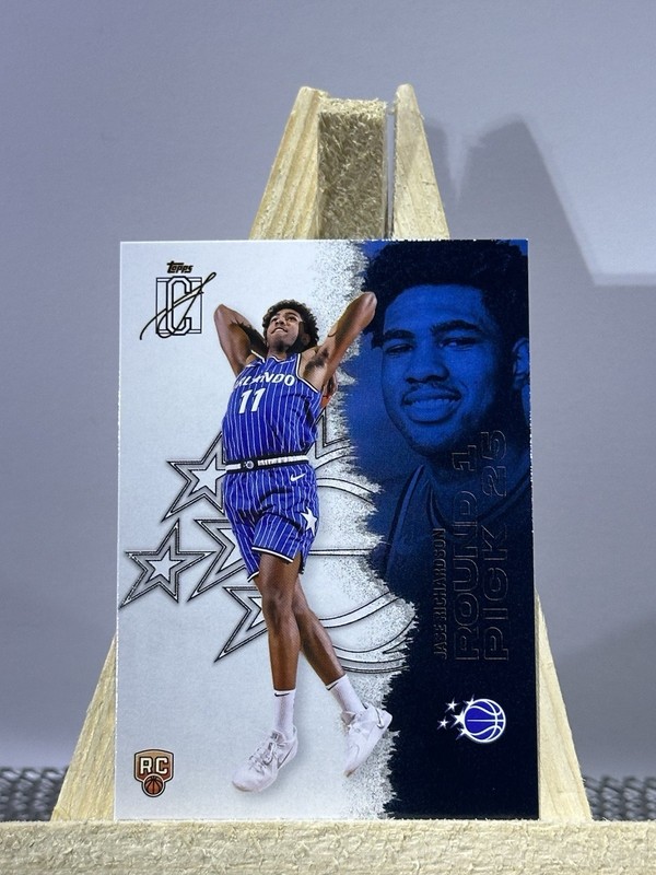 2025-26 Topps Signature Class Jase Richardson #121 Rookie Orlando Magic