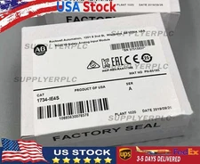 New Factory Sealed AB 1734-IE4S Point Guard I/O Safety Analog Input Module US