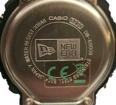 Casio G-Shock 3230 DW-6900MF Red Watch WITH battery for sale