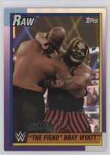2021 Topps Heritage WWE Rainbow Foil Bray Wyatt The Fiend #43 0n0y