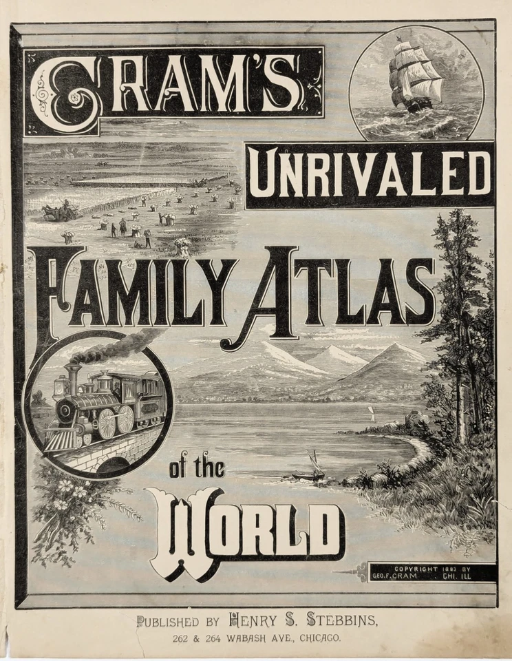 MAPA VIRGINIA 1885 - VIRGINIA OCCIDENTAL - MARYLAND Original (12x9) RICHMOND Foto 3 de 4