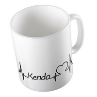 Kaffeetasse Kendo Keramik Tasse Weiß Geschenkidee Souvenir PräSent Wichtelgesche