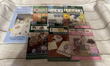 7 Vtg Pkgs NOS Rub-On Transfers Raggedy Ann Suzy's Zoo Lucy Me Cows Country TubE