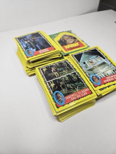 100+ 1987 Topps Harry & the Hendersons Movie Trading Card Lot With Stickers - Bild 3 von 7