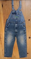 Key Imperial Aristocrat Mens Overalls Denim Bib Bibbers 40" x 34" Zip 