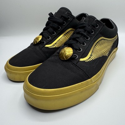 VANS Harry Potter x Old Skool Golden Snitch ''Open At Close'' Men 5 women's 6.5 