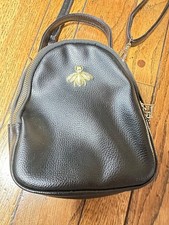 Honey Bee Crossbody Bag Adjustable Strap Top Handle 3 Compartments