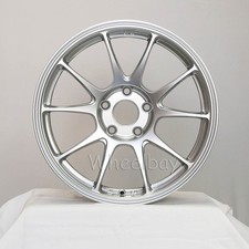 4 Pcs Rota Wheel Titan 17x7.5 5x114.3 45 73 Hypersilver 16.3 Lbs Miata