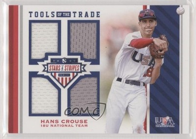 2017 USA Baseball Stars & Stripes Tools of the Trade /199 Hans Crouse #26 0i76