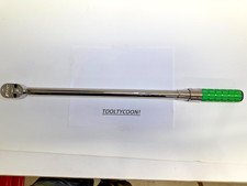 Snap-on New 12 Drive Click Style Torque Wrench Green W Case Qe3r250g