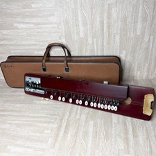 Suzuki Taishogo Pine Model Japanese Mandolin Red Wood Finish Used with Case tt2