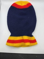 Vintage Knit Ski Mask 1970s Balaclava Full Face Halloween