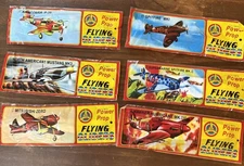 Power Prop Flying Gliders (6 Different Planes) **NEW SEALED** Lot Of 6 