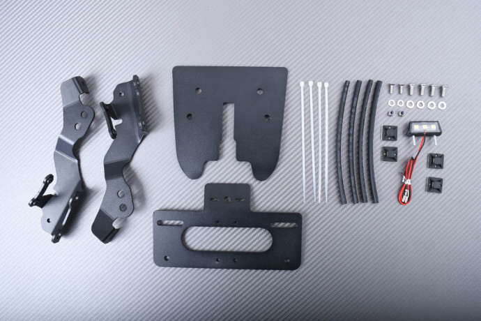 Support de plaque inclinement réglable pour moto Triumph Speed Triple 1050R