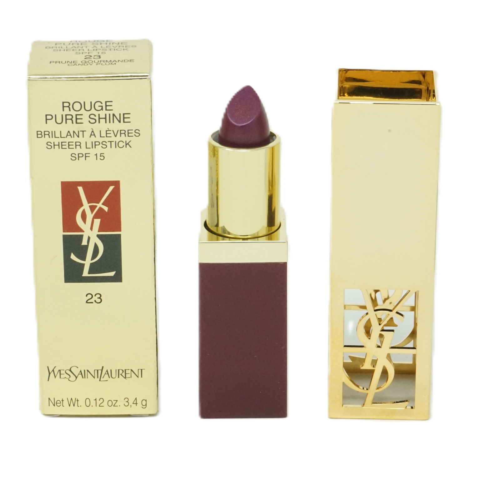 Губная помада Yves Saint Laurent Plum Gourmande 23, 3,4 г