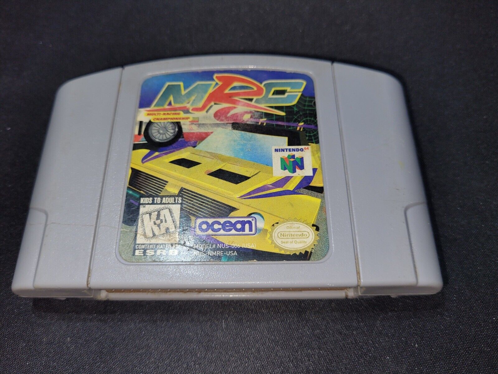 MRC Multi-Racing Championship Nintendo 64 N64 Authentique Exmt Condition Jeu '