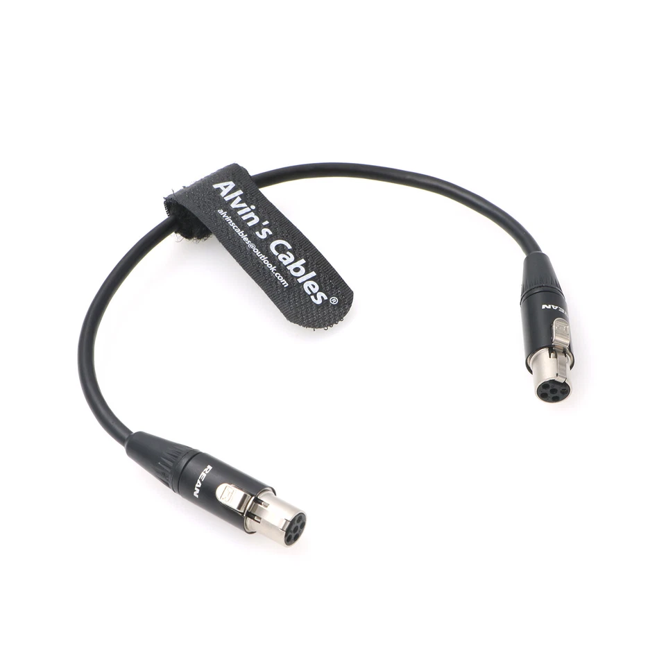 Ta5f to Mini XLR 5 Pin Female Audio Cable for Zaxcom Nova Mixer to Lectroso UHF  - Image 4 of 4