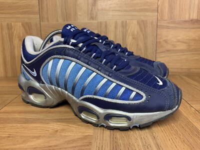 RARE🔥 Nike Air Max Tailwind IV Blue Voice Metallic Silver Sz Men's  Shoes