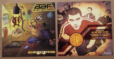 #ad #ad ALIEN ANT FARM Rare 2006 PROMO POSTER FLAT on POSTER PAPER for Attic CD 12x12 $29.99