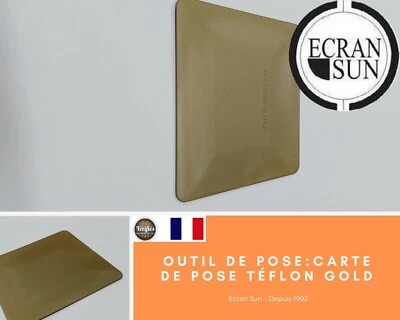 137 - Outil de Pose Vitre teinté / Covering - Carte de Pose Téflon Gold - Photo 1/4