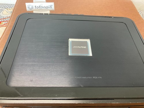 Alpine PDX-F4 Used 4 Channel Car Audio Amplifier 100W x4 or 200W x2 Max 900W Amp - Picture 4 of 6