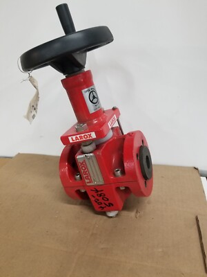 Larox PVE1M150-601L     1'' Pinch Valve   Manual Turn Handle