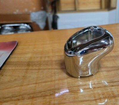 die cast chrome gear shift knob Eaton fuller 13/15/18 speed sloped handle 70176