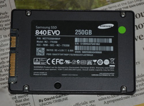 Samsung 250GB SSD 2.5" SATA - xxx49106Z
