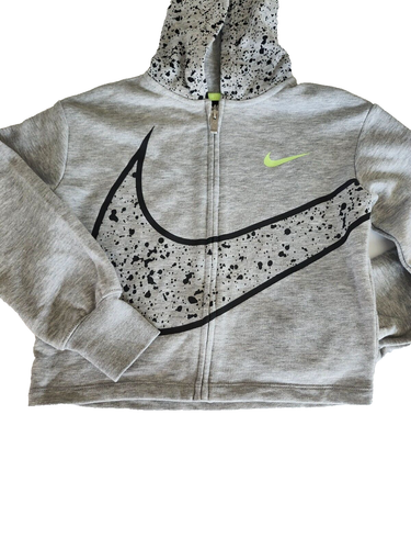 NIKE Logo hooded zip up sweatshirt and T-Shirt Set Youth Girls size 6 - Picture 9 of 17