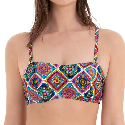 Rosa Faia - Crochet Flower - Damen - Bikini-Top - Multioptions-Träger - Bademode
