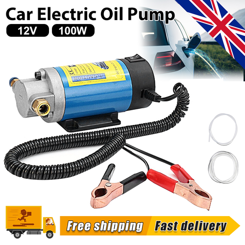 12V Electric Car Engine Diesel Fuel Pump Oil Transfer Extractor Fluid