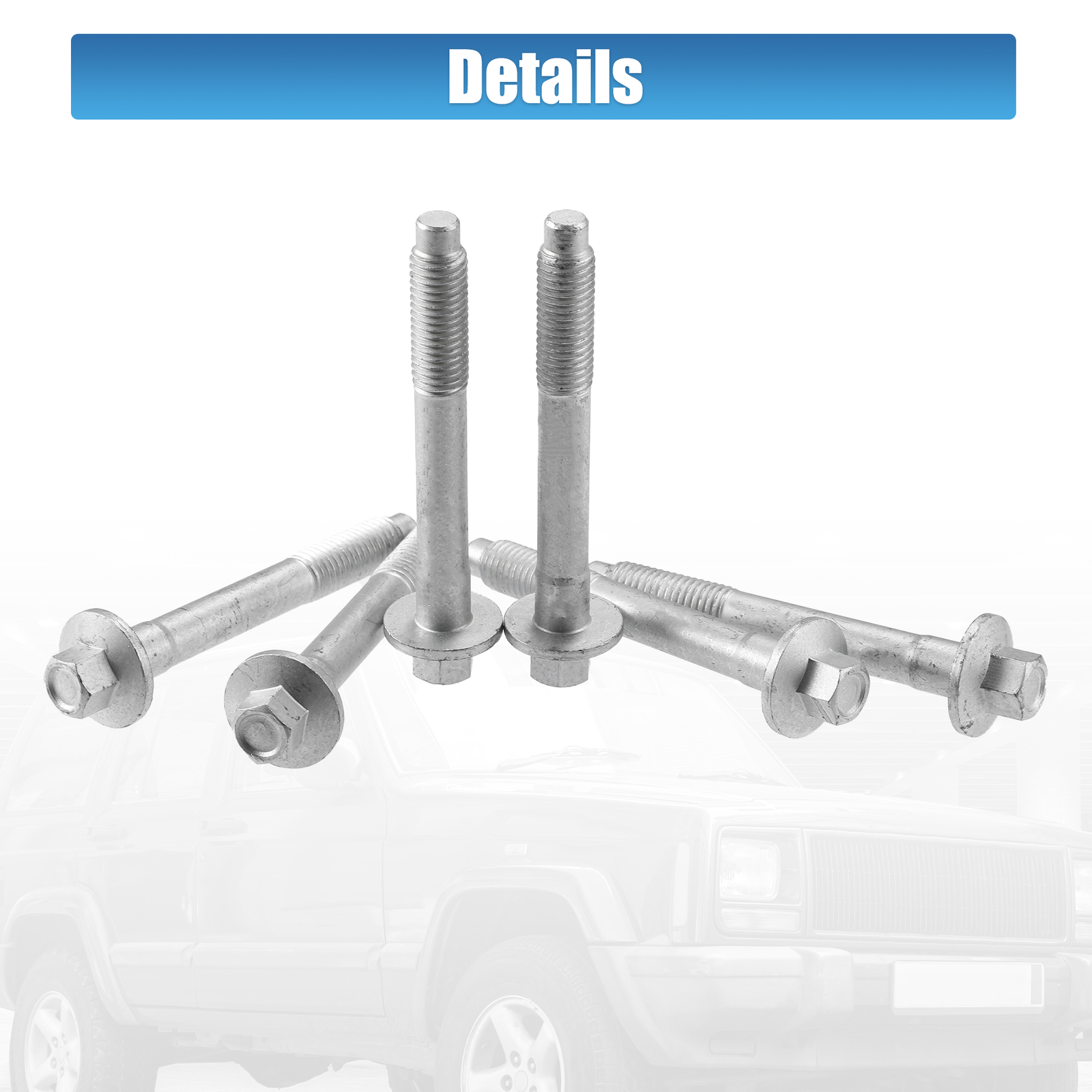 Pack (6) 34201535 Wheel Hub Bearing Mounting Bolts for Jeep Cherokee Wrangler eBay