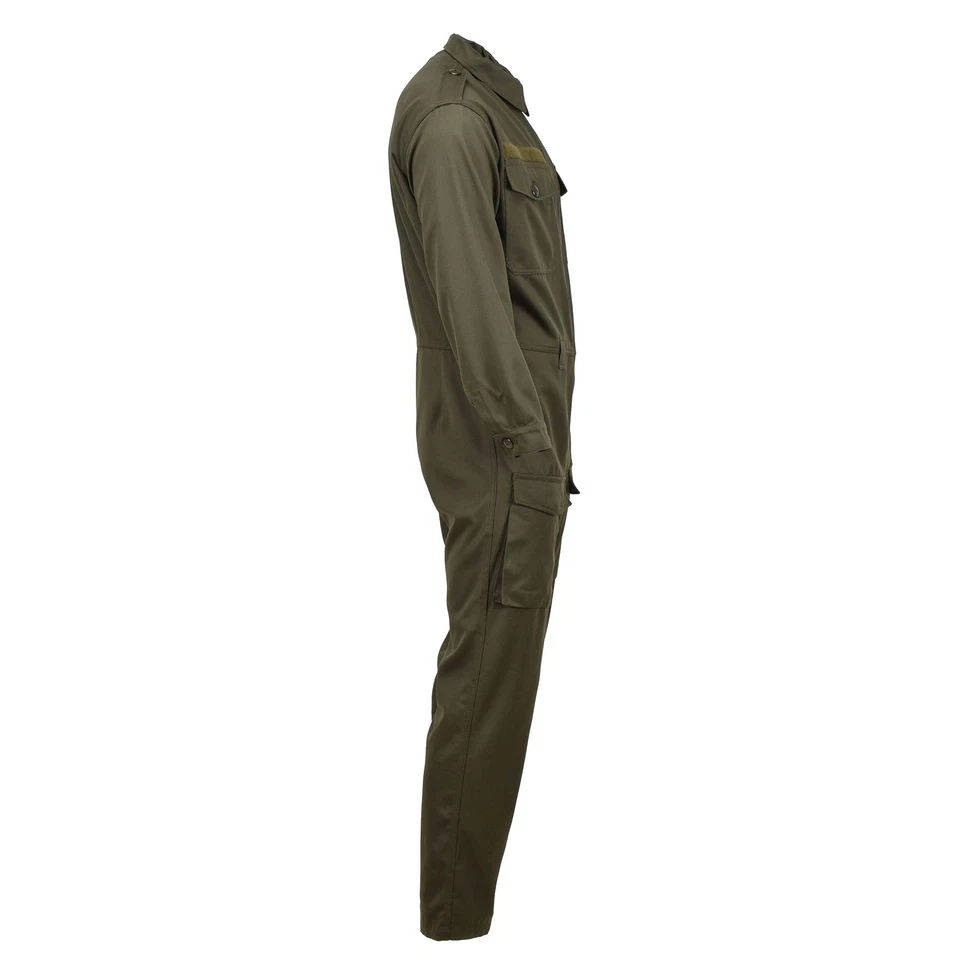 Genuine Austrian military mechanic coverall tanker workwear jumpsuit olive NEW - Image 2 of 4