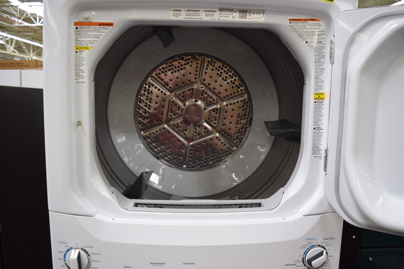 GE Spacemaker GUD27ESSMWW 27" White Electric Laundry Center NOB 143541 eBay