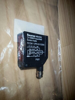 Baumer electric Einweg-Lichtschranke FEDM 12P5101/S35A
