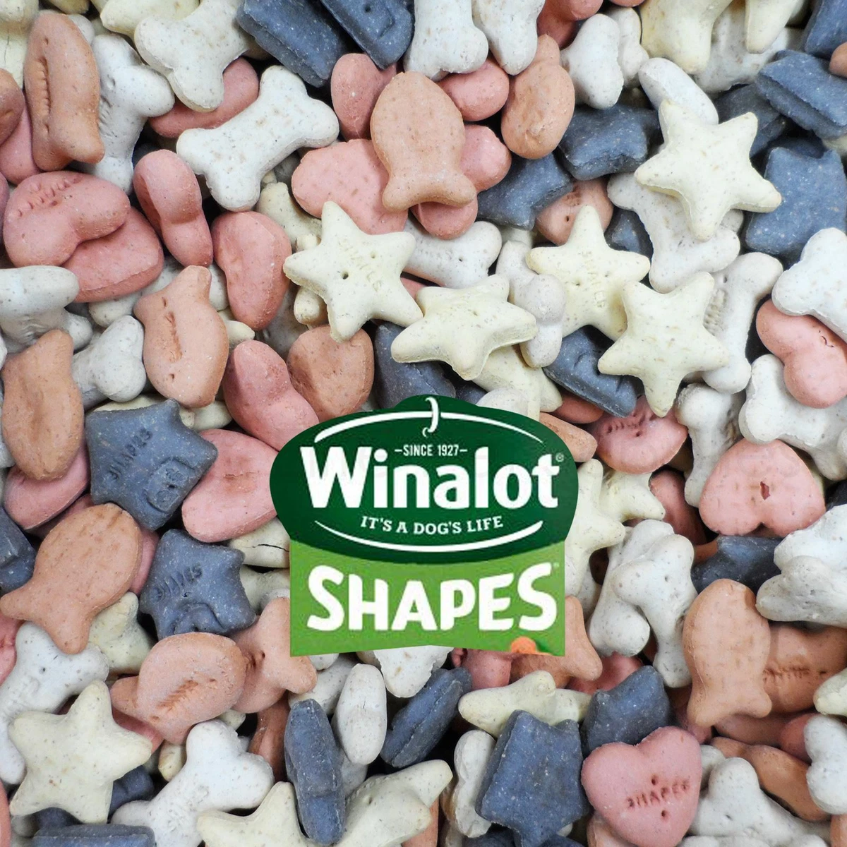 Winalot shapes dog biscuits sales