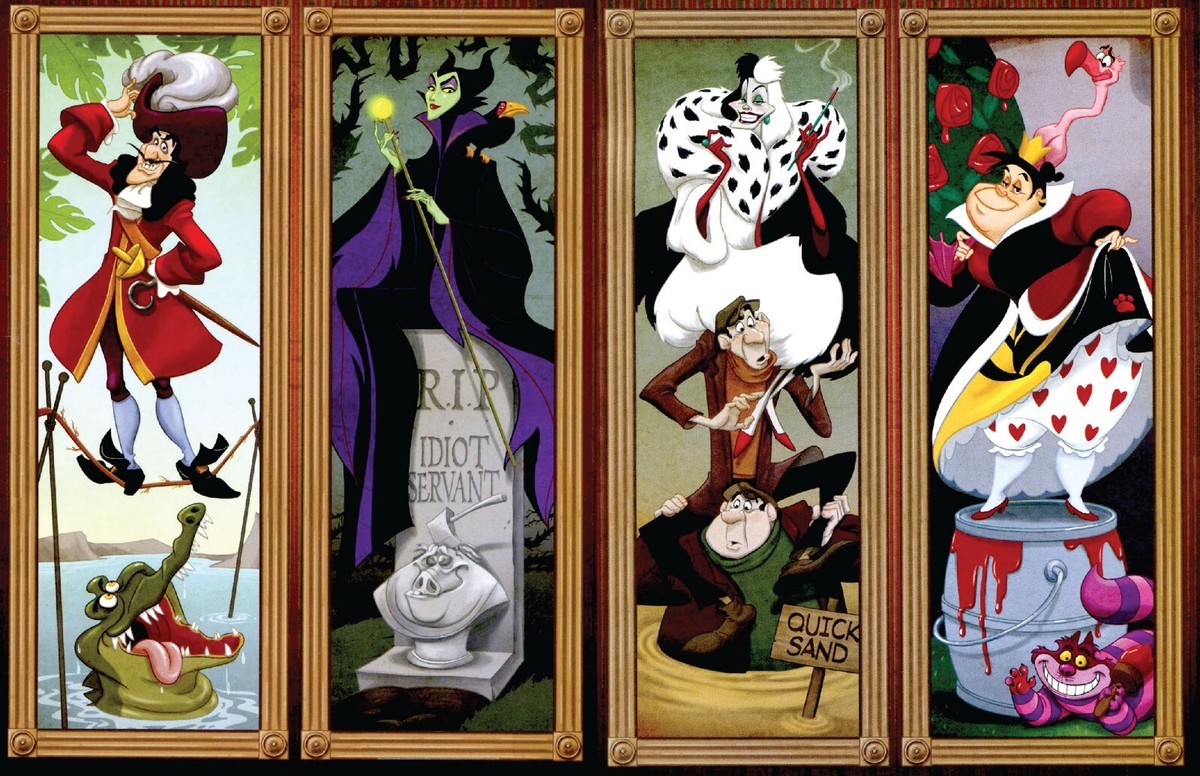 Mansion Stretching Room Haunted Mansion Outfit Haunted Mansion Disney  Villains Stretching Portraits Poster, image size:1200x776