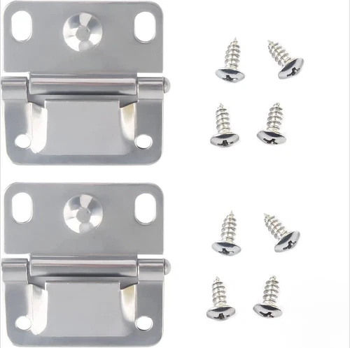 Replacement Coleman Cooler Hinges for Cooler Stainless Steel Hinge Parts - Picture 1 of 12