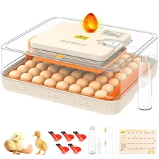56 Egg Incubator for Hatching Eggs Automatic Egg Turning Temp & Humidity Control