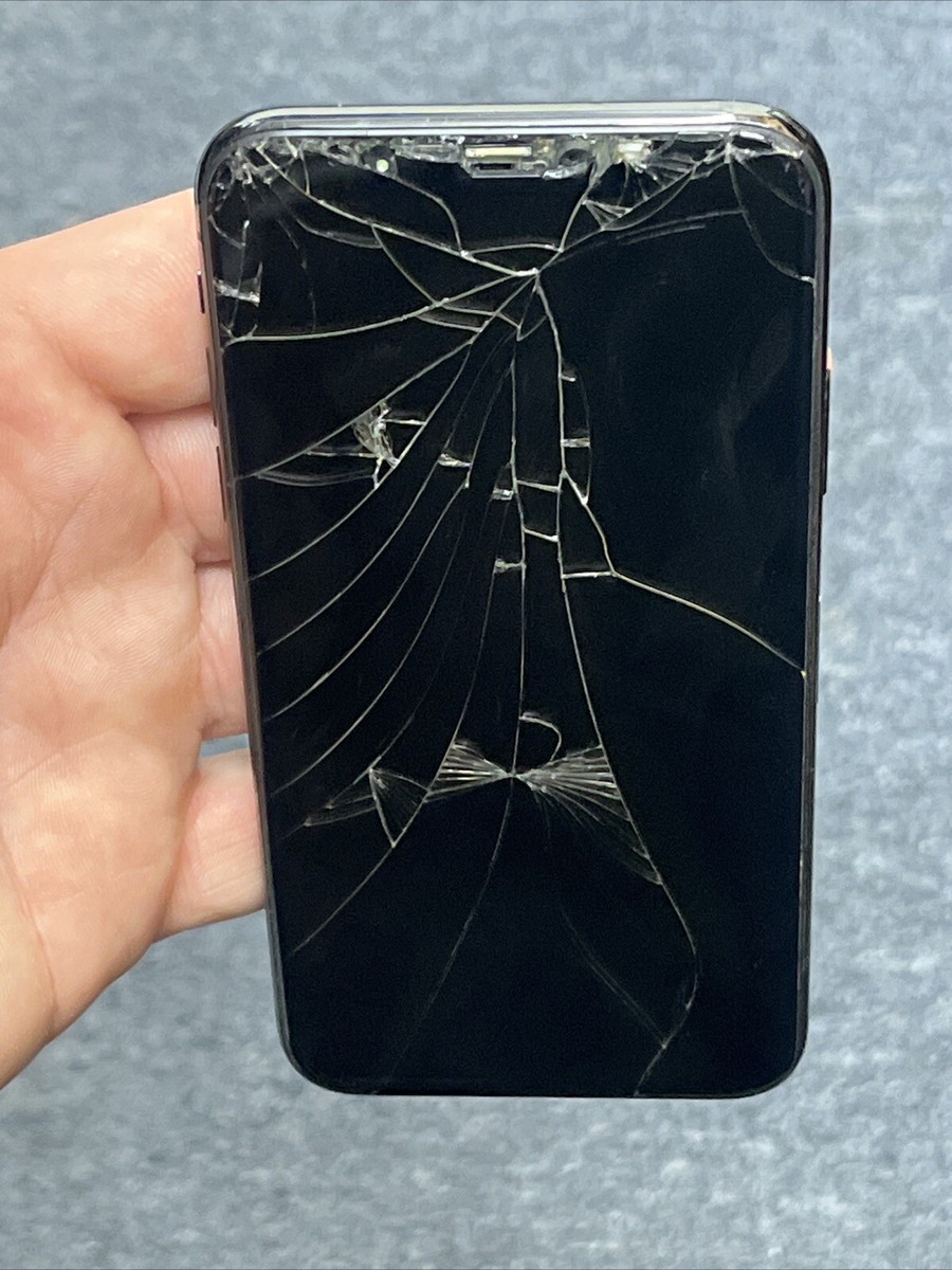 iPhone X 5G 64GB Black A1901 Damaged see details 13742 NO PWR | eBay