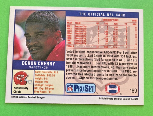 1989 NFL Pro Set. Pick what you need to complete your set. - Picture 163 of 401