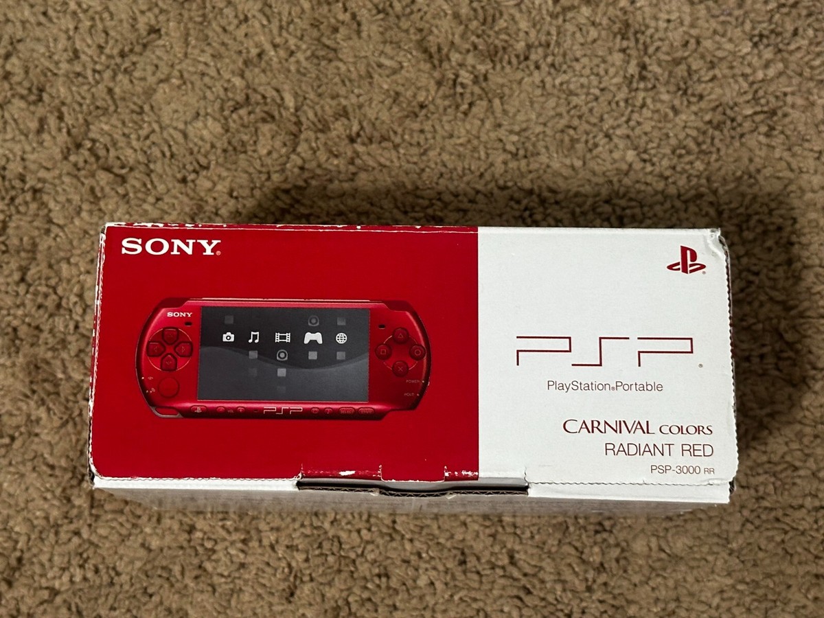 Boîte Vide Console PSP – Pack Radiant Buzz! PSP-3004 RR (2004, Boîtier Seul)