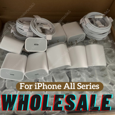 Upgrade Super 20W Fast Charger Type C Cable Lot For iPhone 16 15 14 13 12 11 X 8