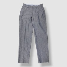 55 Nautica Kid's Boy's Blue Regular-Fit Trousers Dress Pants Size 20
