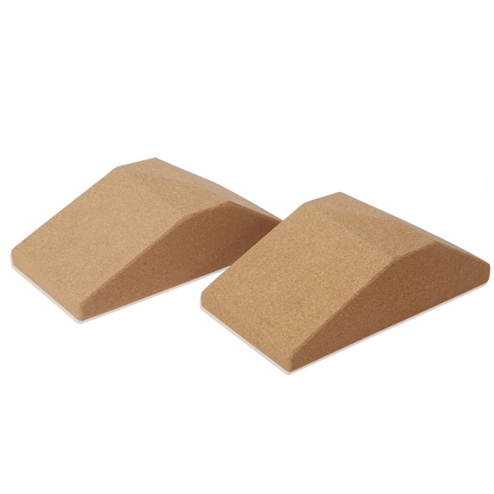 2Pcs Yoga Wedge Blocks Squat Wedge Block Non-Slip Calf Stretcher for Calf Raises